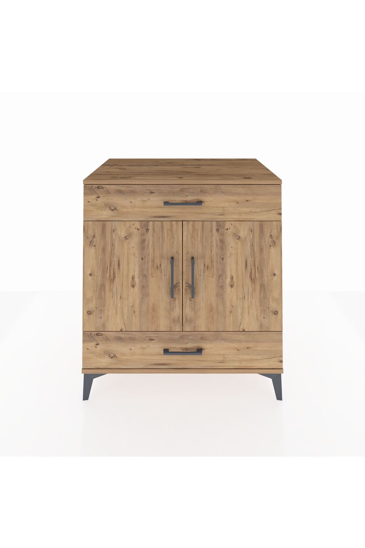 Kronos Şifonyer 2 Raflı 2 Çekmeceli 2 Kapaklı 88x59x96 - S70M058V9C