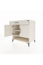 Kronos Şifonyer 2 Raflı Tek Çekmeceli 2 Kapaklı 88x59x96 - S70M059V1C