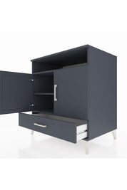 Kronos Şifonyer 3 Raflı Tek Çekmeceli 2 Kapaklı 88x59x96 - S70M060V5C