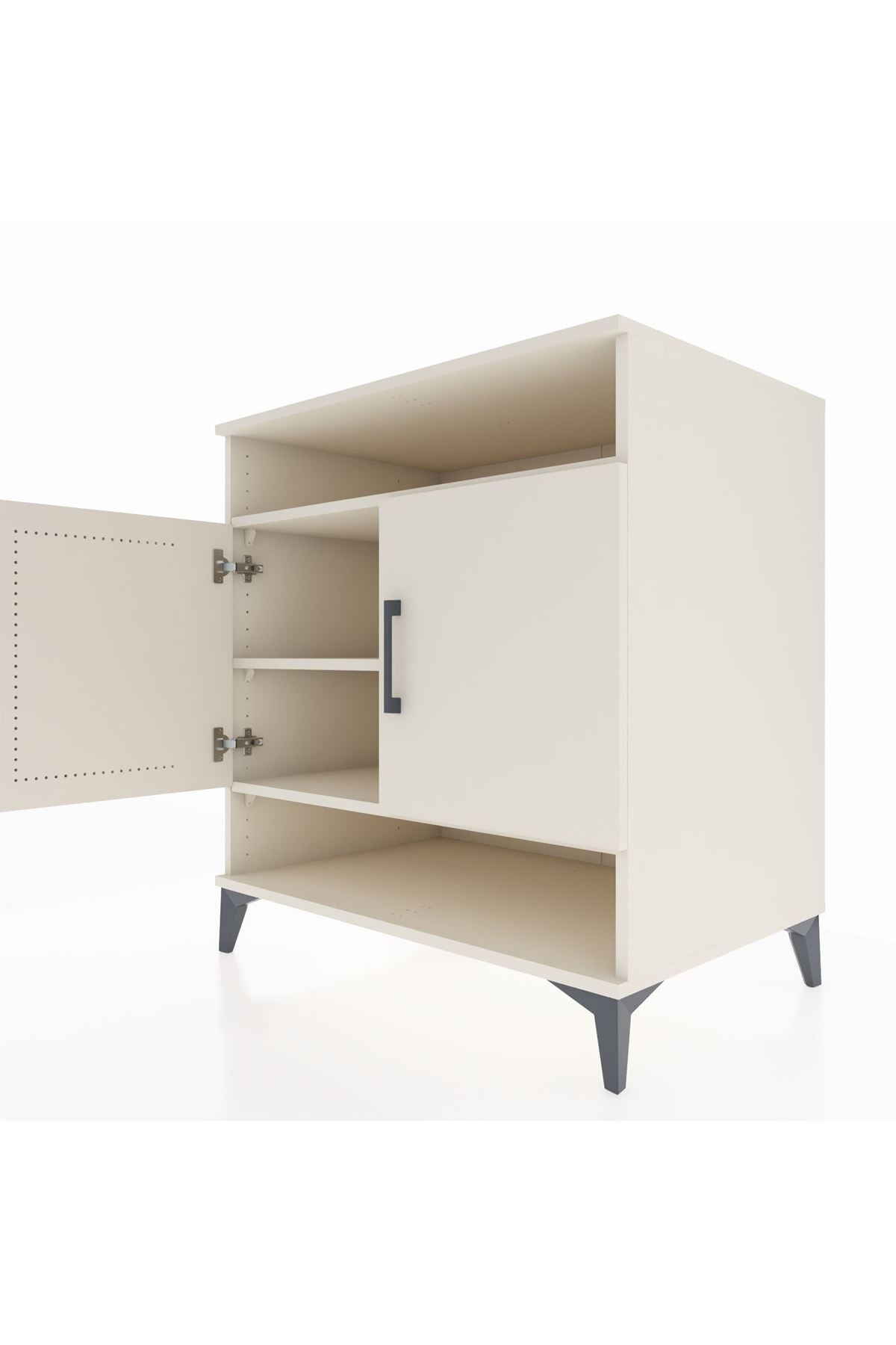 Kronos Şifonyer 3 Raflı 2 Kapaklı 88x59x96 - S70M061V1C