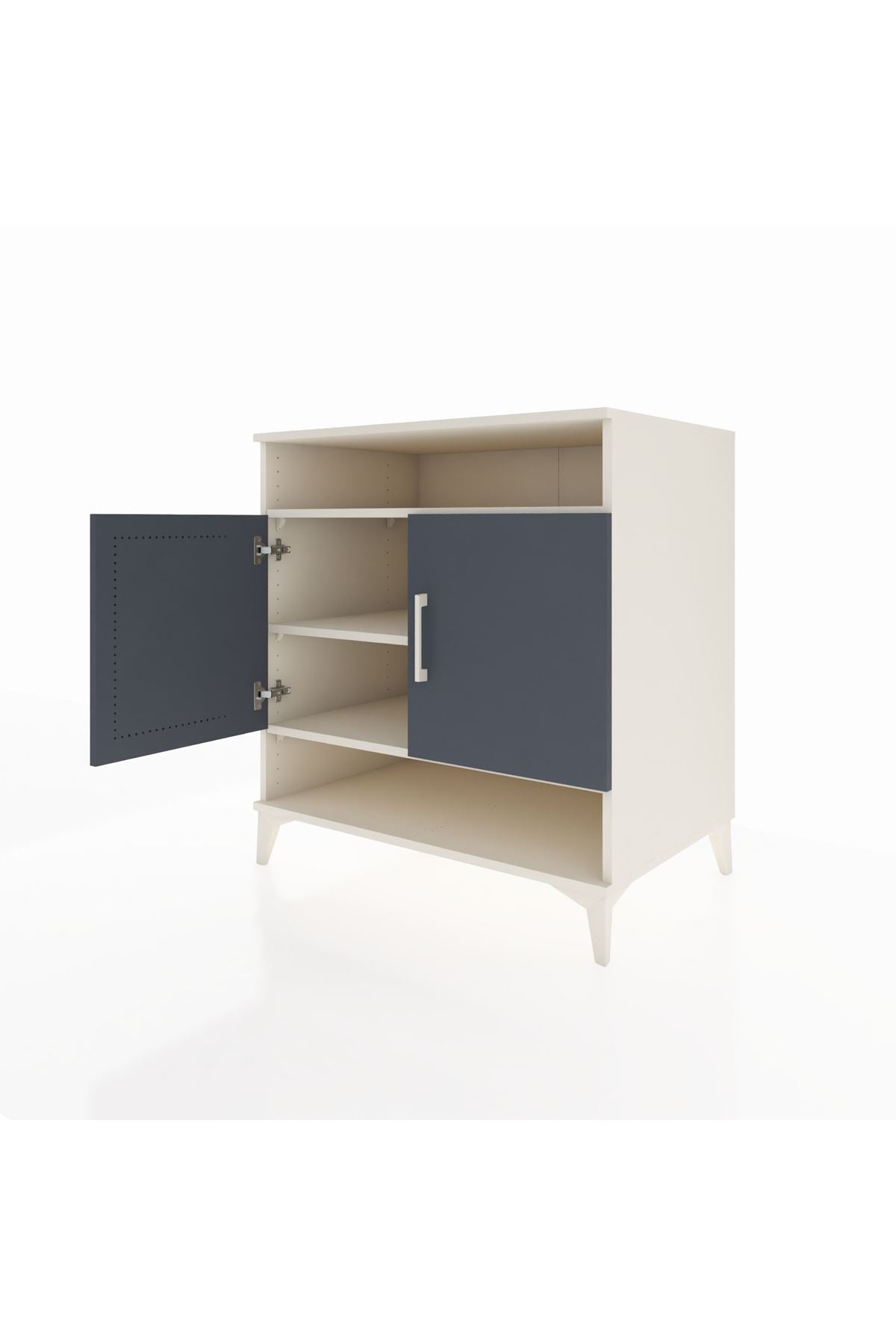 Kronos Şifonyer 3 Raflı 2 Kapaklı 88x59x96 - S70M061V2C