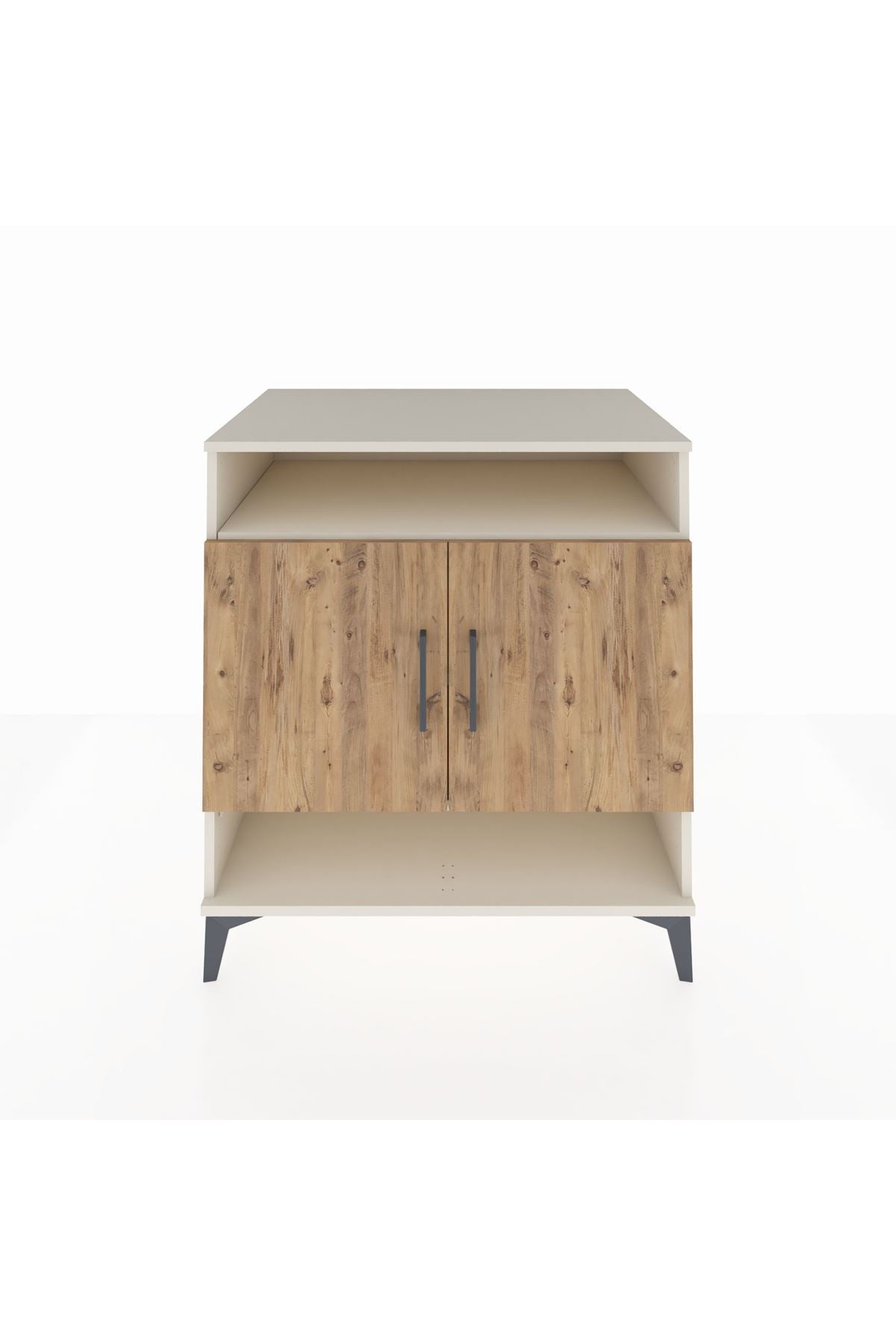 Kronos Şifonyer 3 Raflı 2 Kapaklı 88x59x96 - S70M061V3C