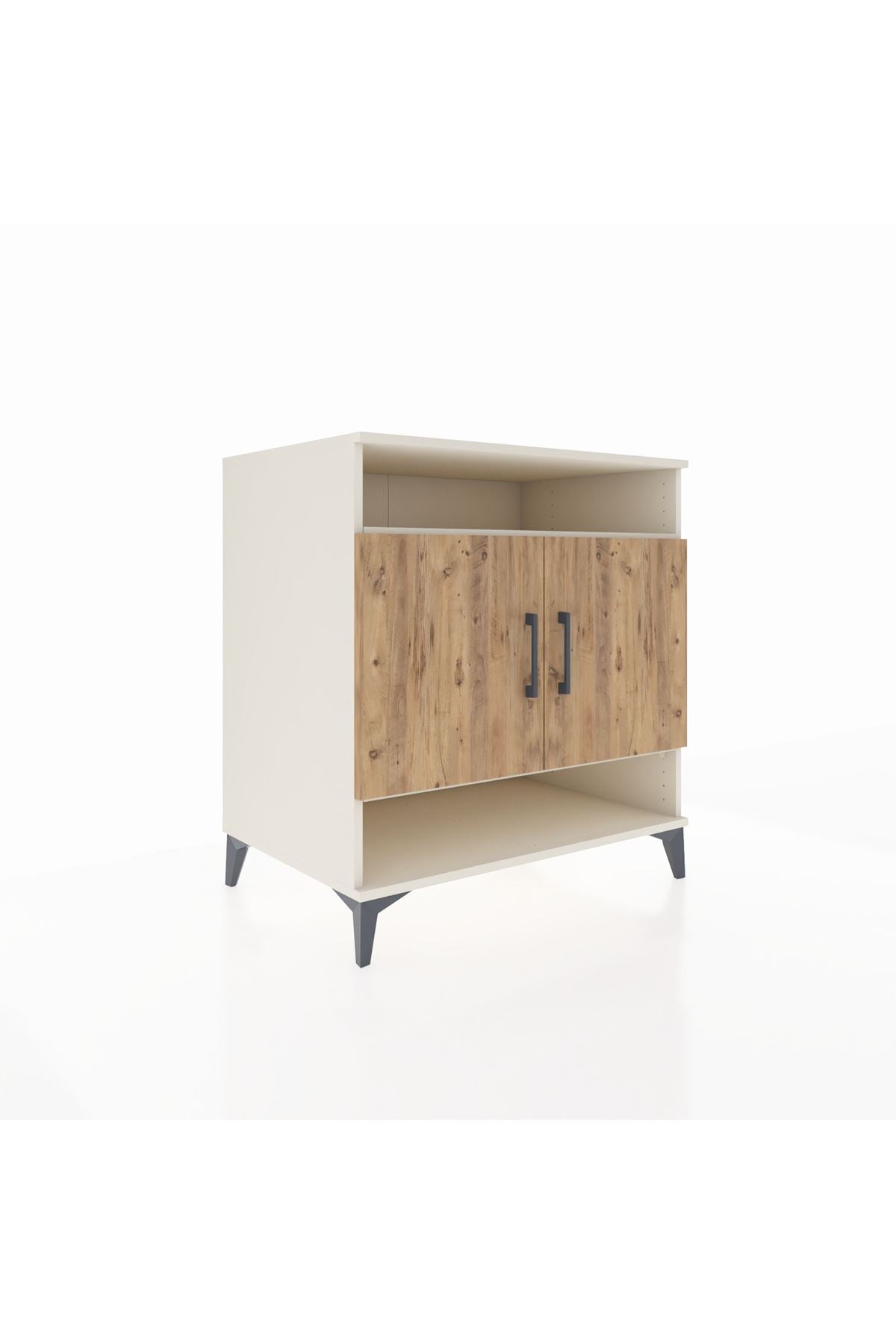 Kronos Şifonyer 3 Raflı 2 Kapaklı 88x59x96 - S70M061V3C