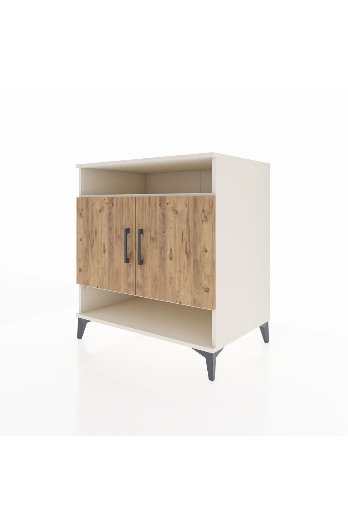 Kronos Şifonyer 3 Raflı 2 Kapaklı 88x59x96 - S70M061V3C