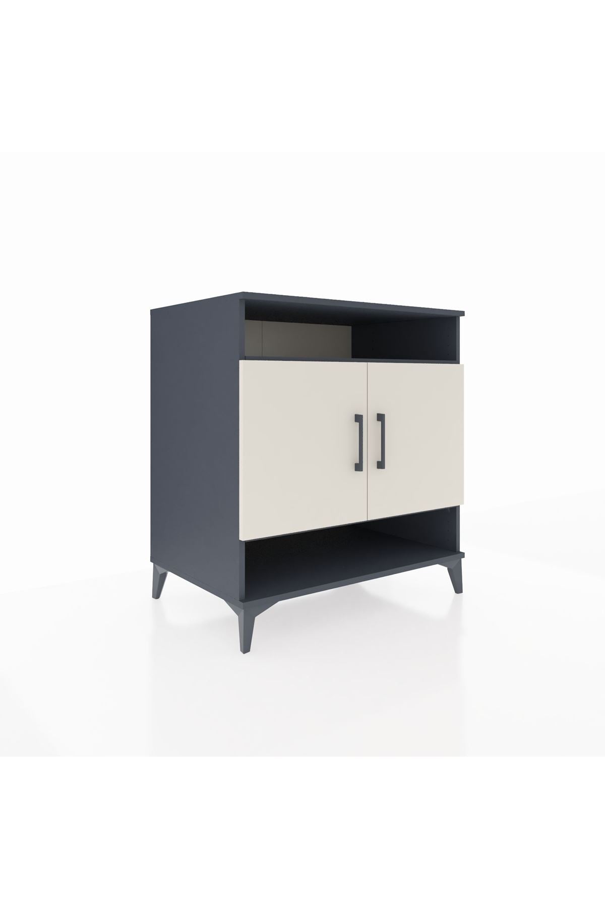 Kronos Şifonyer 3 Raflı 2 Kapaklı 88x59x96 - S70M061V4C