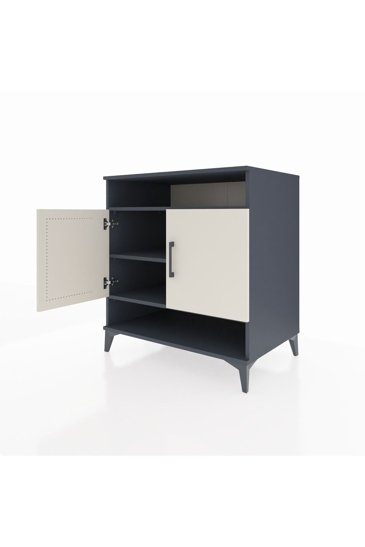 Kronos Şifonyer 3 Raflı 2 Kapaklı 88x59x96 - S70M061V4C