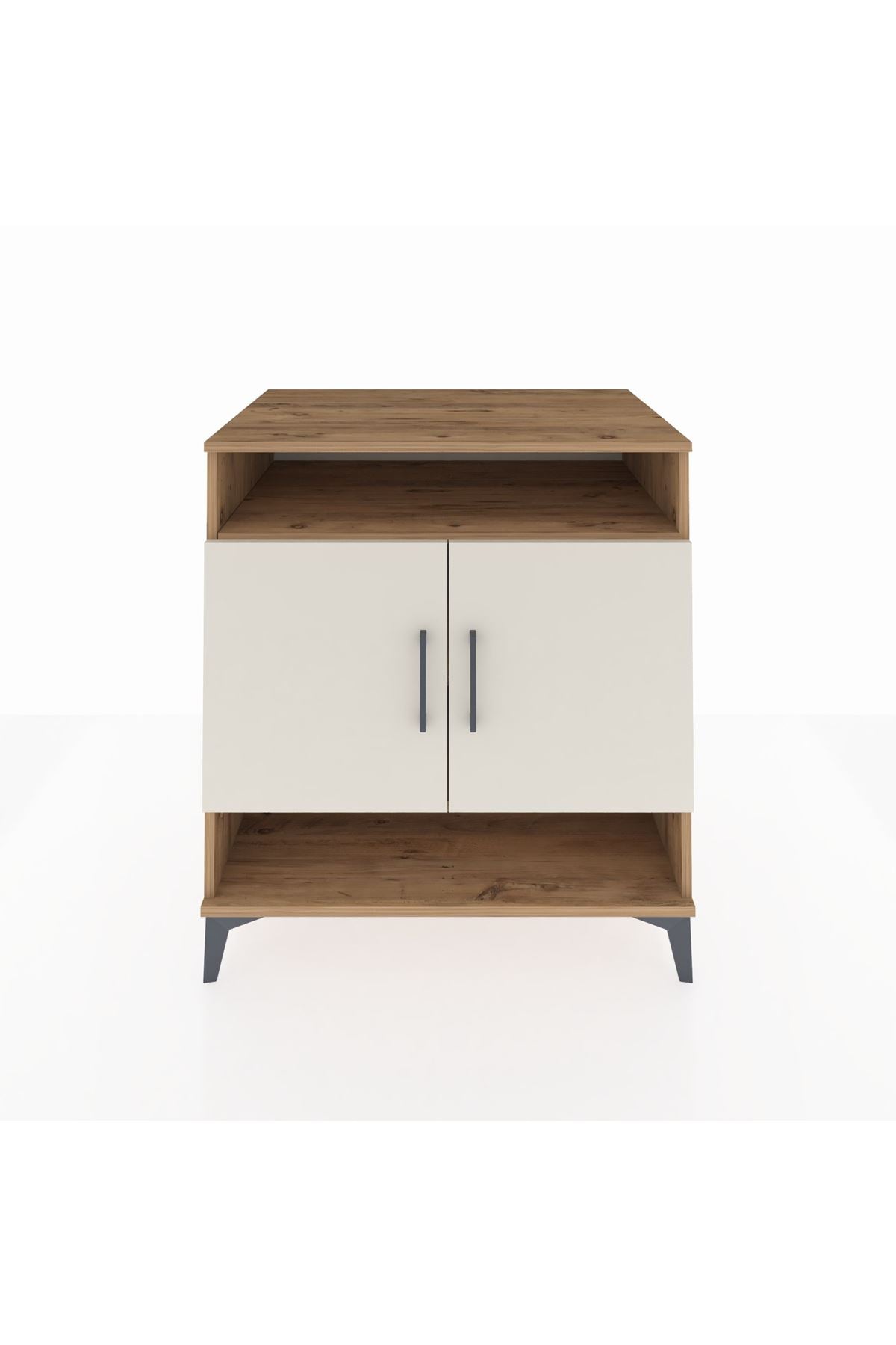 Kronos Şifonyer 3 Raflı 2 Kapaklı 88x59x96 - S70M061V7C