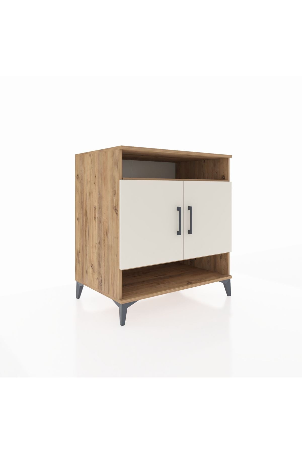 Kronos Şifonyer 3 Raflı 2 Kapaklı 88x59x96 - S70M061V7C