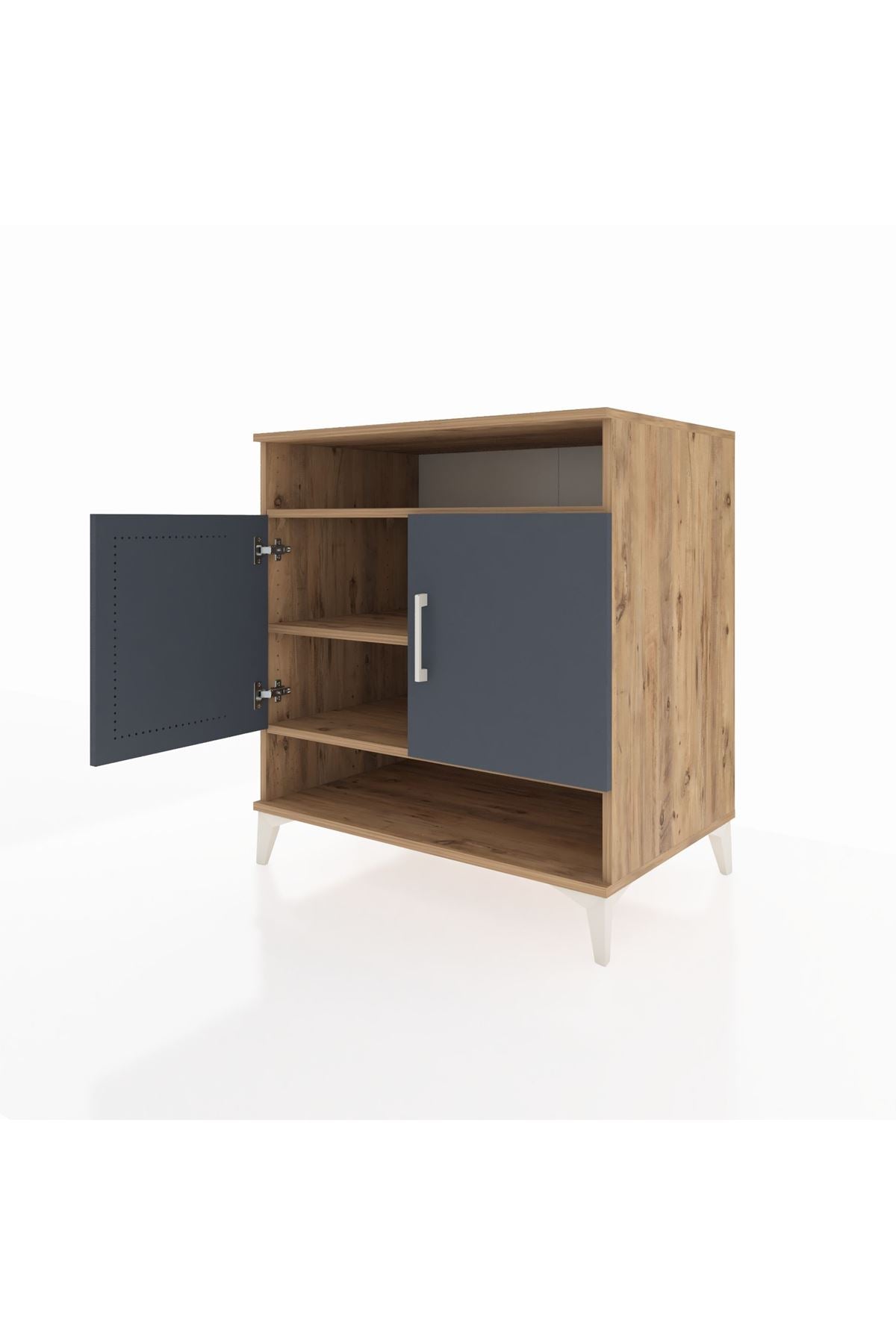 Kronos Şifonyer 3 Raflı 2 Kapaklı 88x59x96 - S70M061V8C