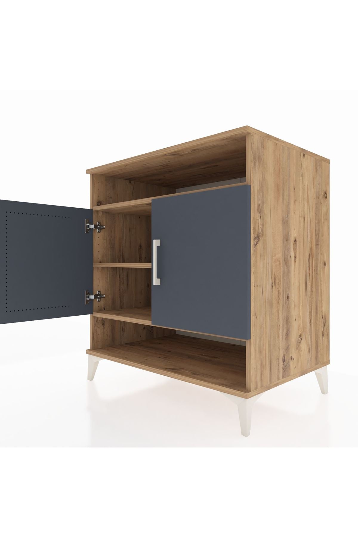Kronos Şifonyer 3 Raflı 2 Kapaklı 88x59x96 - S70M061V8C