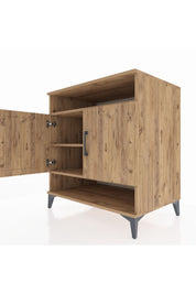 Kronos Şifonyer 3 Raflı 2 Kapaklı 88x59x96 - S70M061V9C