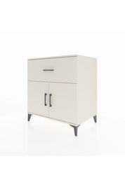 Kronos Şifonyer Tek Raflı Tek Çekmeceli 2 Kapaklı 88x59x96 - S70M062V1C
