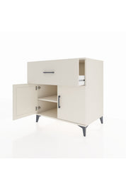 Kronos Şifonyer Tek Raflı Tek Çekmeceli 2 Kapaklı 88x59x96 - S70M062V1C