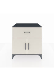 Kronos Şifonyer Tek Raflı Tek Çekmeceli 2 Kapaklı 88x59x96 - S70M062V4C