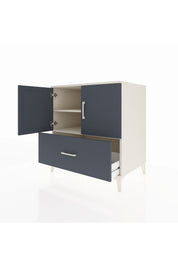 Kronos Şifonyer 2 Raflı Tek Çekmeceli 2 Kapaklı 88x59x96 - S70M063V2C