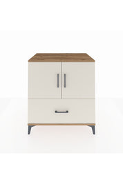 Kronos Şifonyer 2 Raflı Tek Çekmeceli 2 Kapaklı 88x59x96 - S70M063V7C