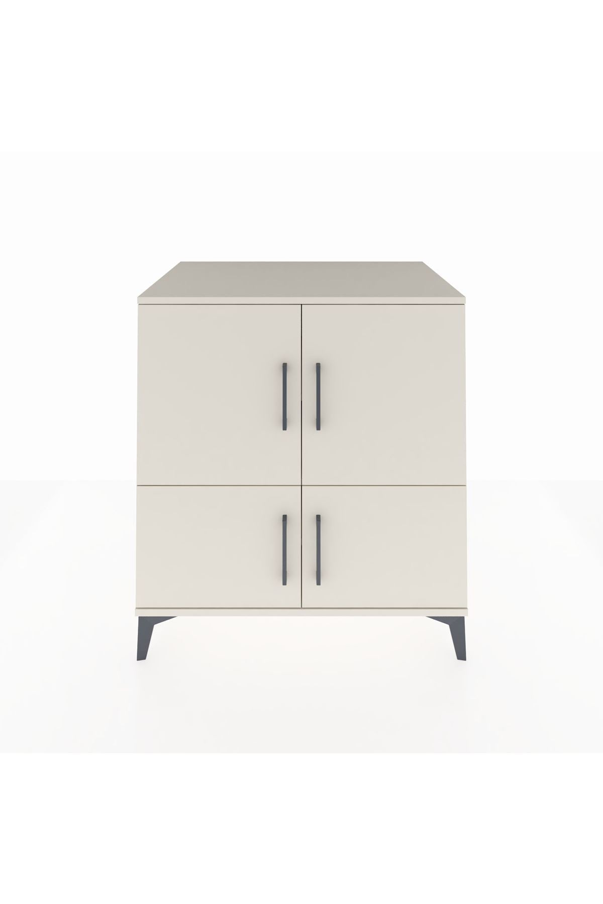 Kronos Şifonyer 3 Raflı 4 Kapaklı 88x59x96 - S70M064V1C