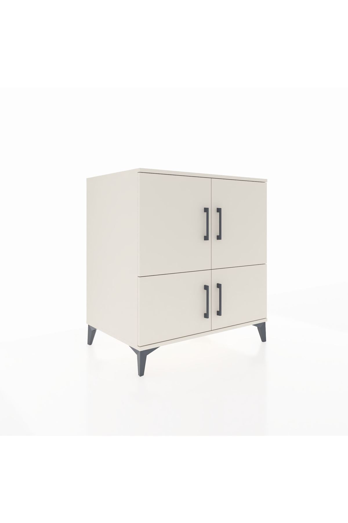 Kronos Şifonyer 3 Raflı 4 Kapaklı 88x59x96 - S70M064V1C