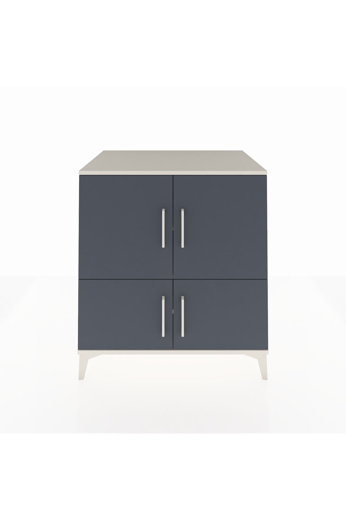 Kronos Şifonyer 3 Raflı 4 Kapaklı 88x59x96 - S70M064V2C