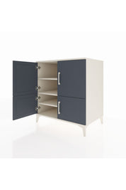 Kronos Şifonyer 3 Raflı 4 Kapaklı 88x59x96 - S70M064V2C