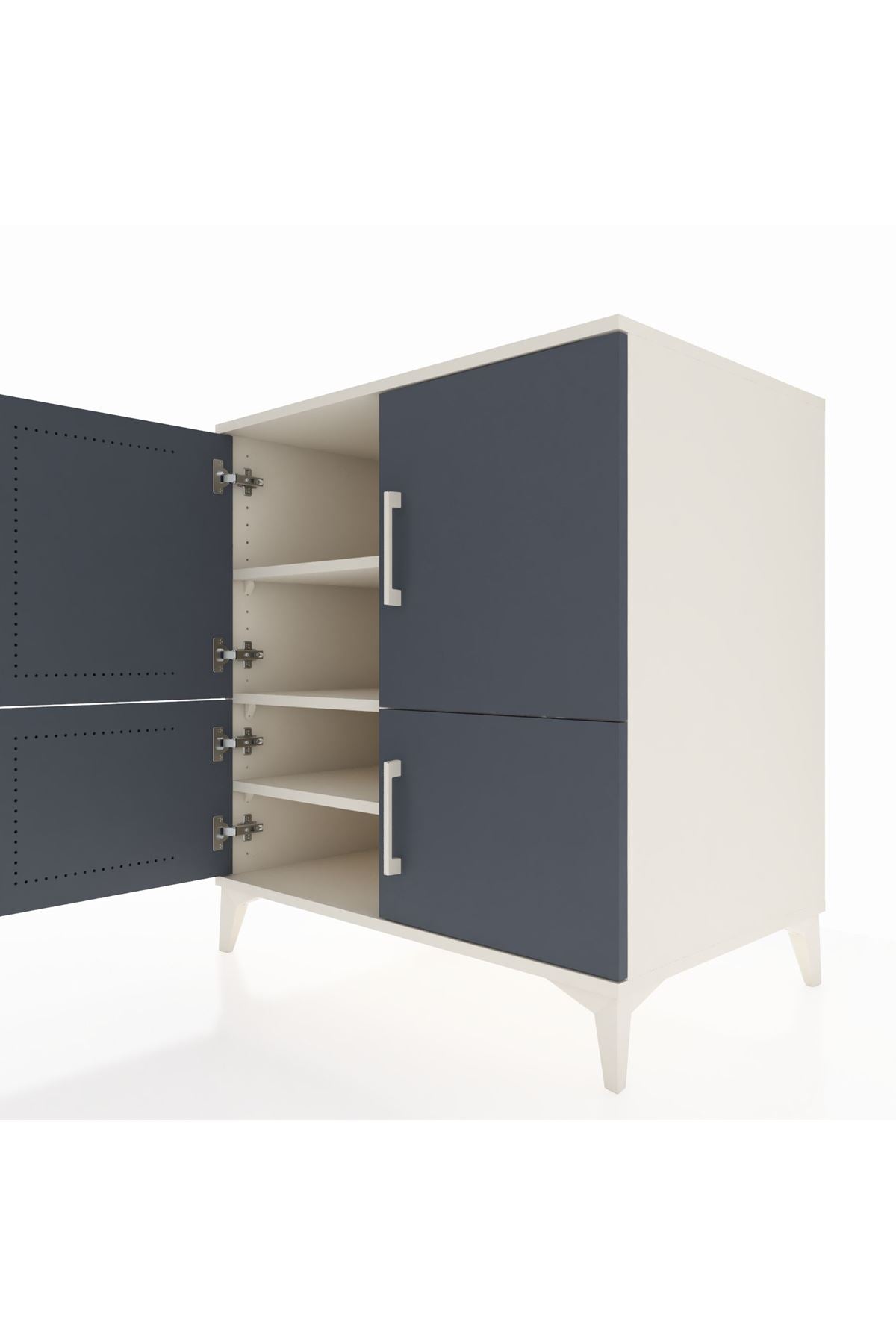 Kronos Şifonyer 3 Raflı 4 Kapaklı 88x59x96 - S70M064V2C