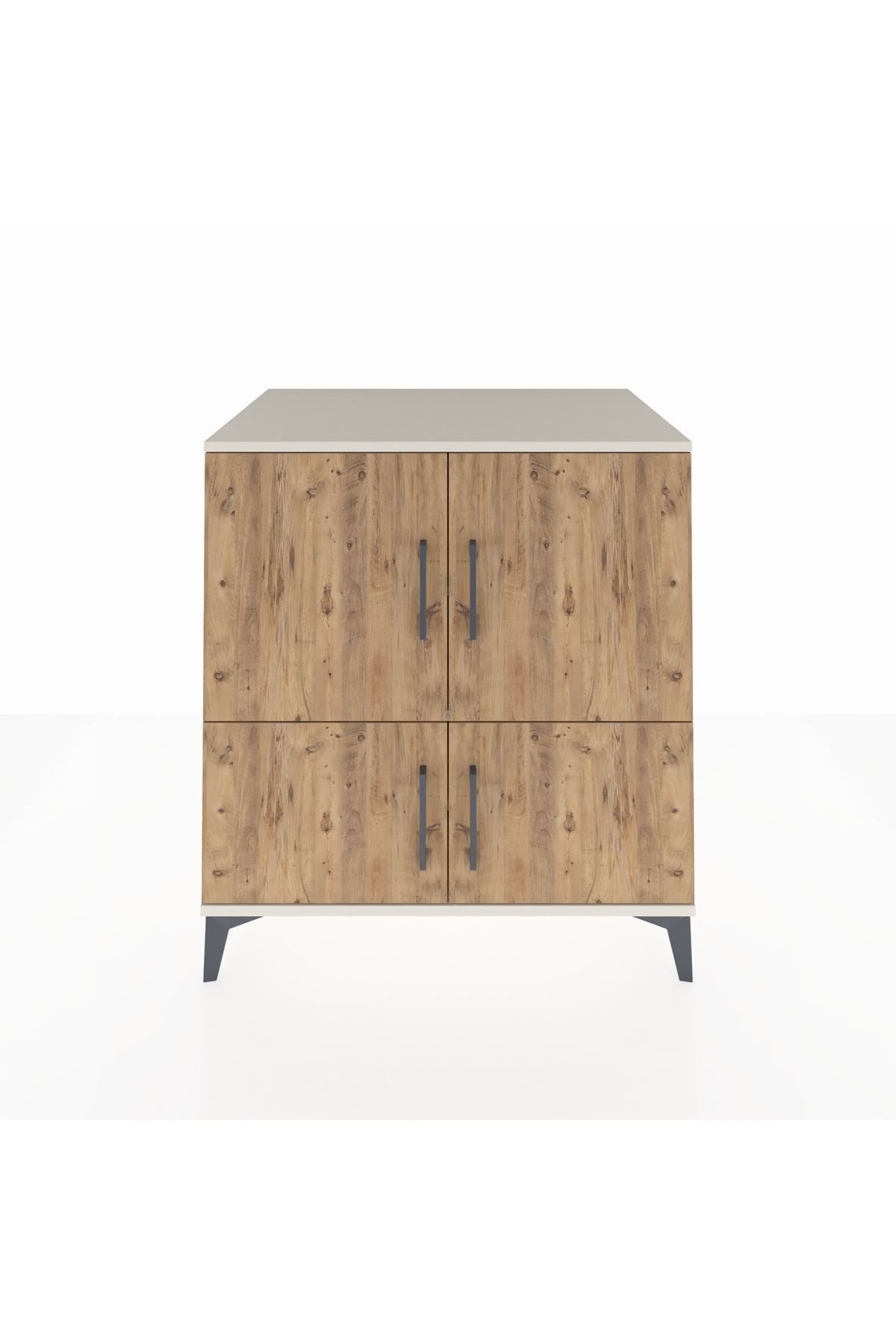 Kronos Şifonyer 3 Raflı 4 Kapaklı 88x59x96 - S70M064V3C