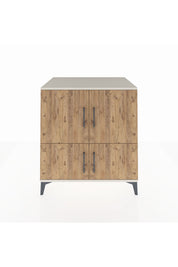 Kronos Şifonyer 3 Raflı 4 Kapaklı 88x59x96 - S70M064V3C