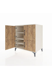 Kronos Şifonyer 3 Raflı 4 Kapaklı 88x59x96 - S70M064V3C