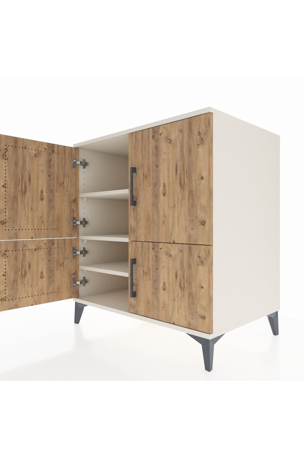 Kronos Şifonyer 3 Raflı 4 Kapaklı 88x59x96 - S70M064V3C