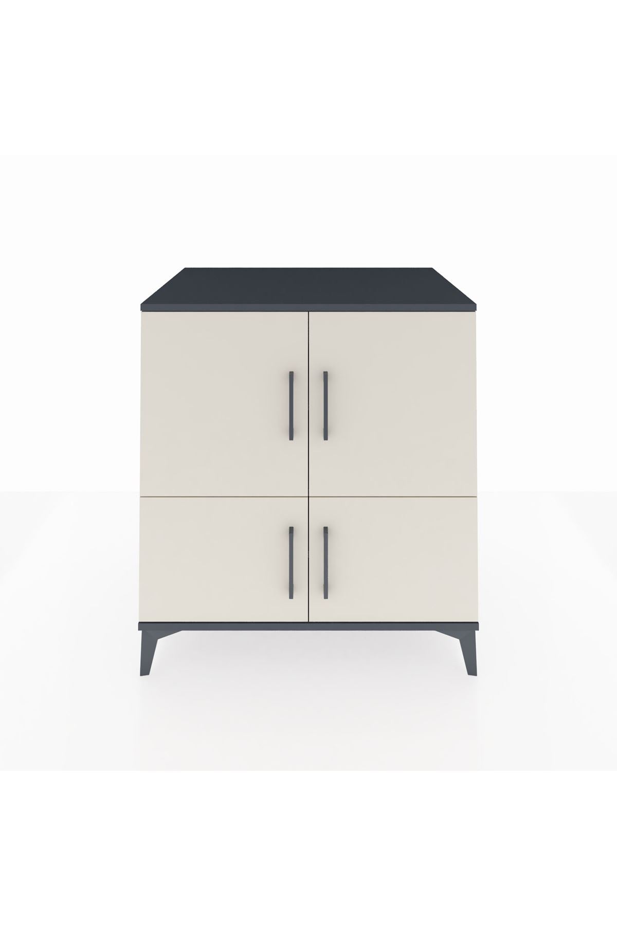 Kronos Şifonyer 3 Raflı 4 Kapaklı 88x59x96 - S70M064V4C