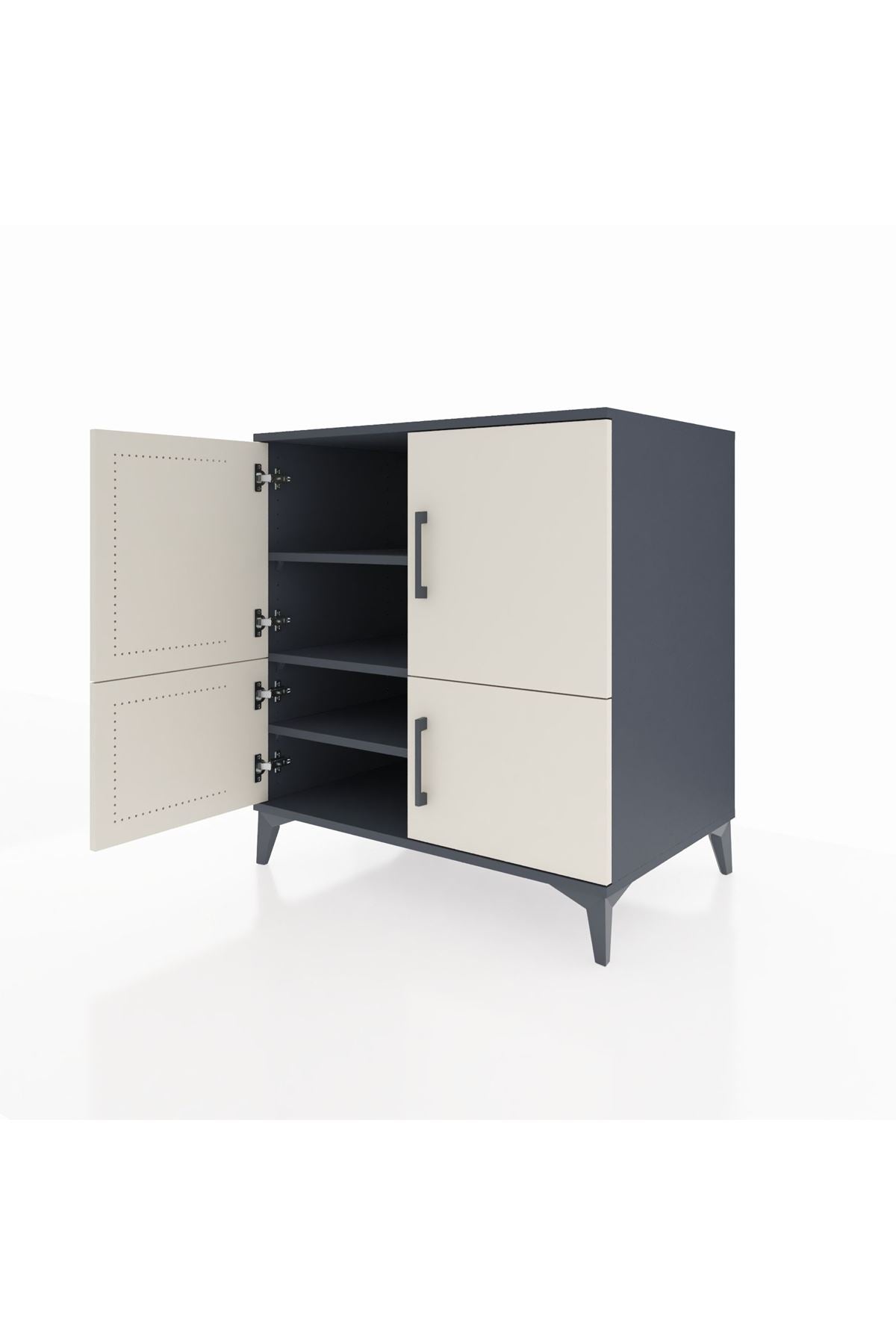 Kronos Şifonyer 3 Raflı 4 Kapaklı 88x59x96 - S70M064V4C