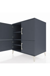 Kronos Şifonyer 3 Raflı 4 Kapaklı 88x59x96 - S70M064V5C