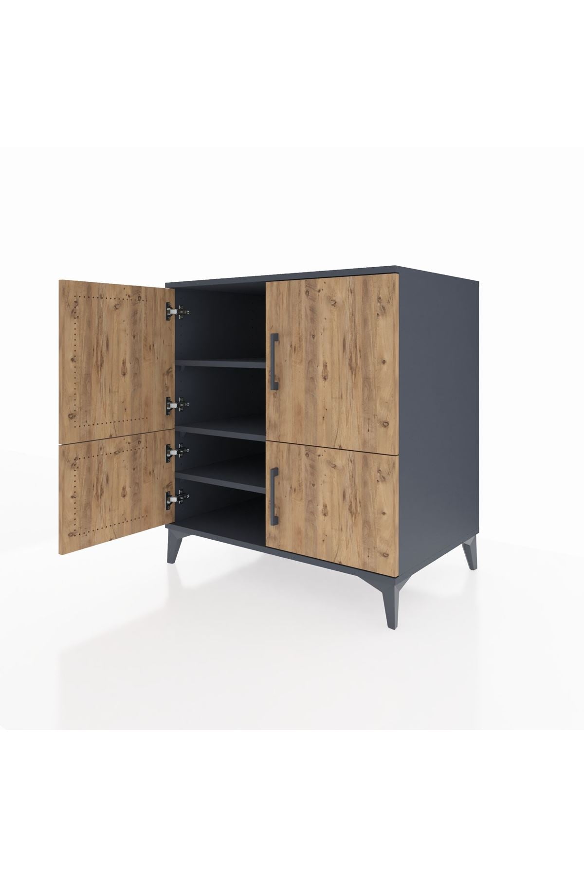 Kronos Şifonyer 3 Raflı 4 Kapaklı 88x59x96 - S70M064V6C