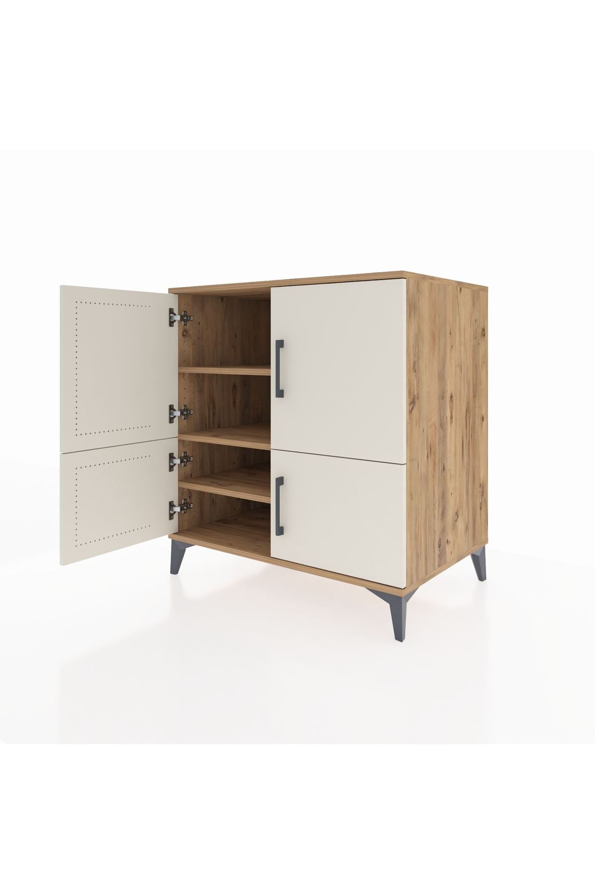 Kronos Şifonyer 3 Raflı 4 Kapaklı 88x59x96 - S70M064V7C