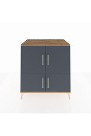 Kronos Şifonyer 3 Raflı 4 Kapaklı 88x59x96 - S70M064V8C