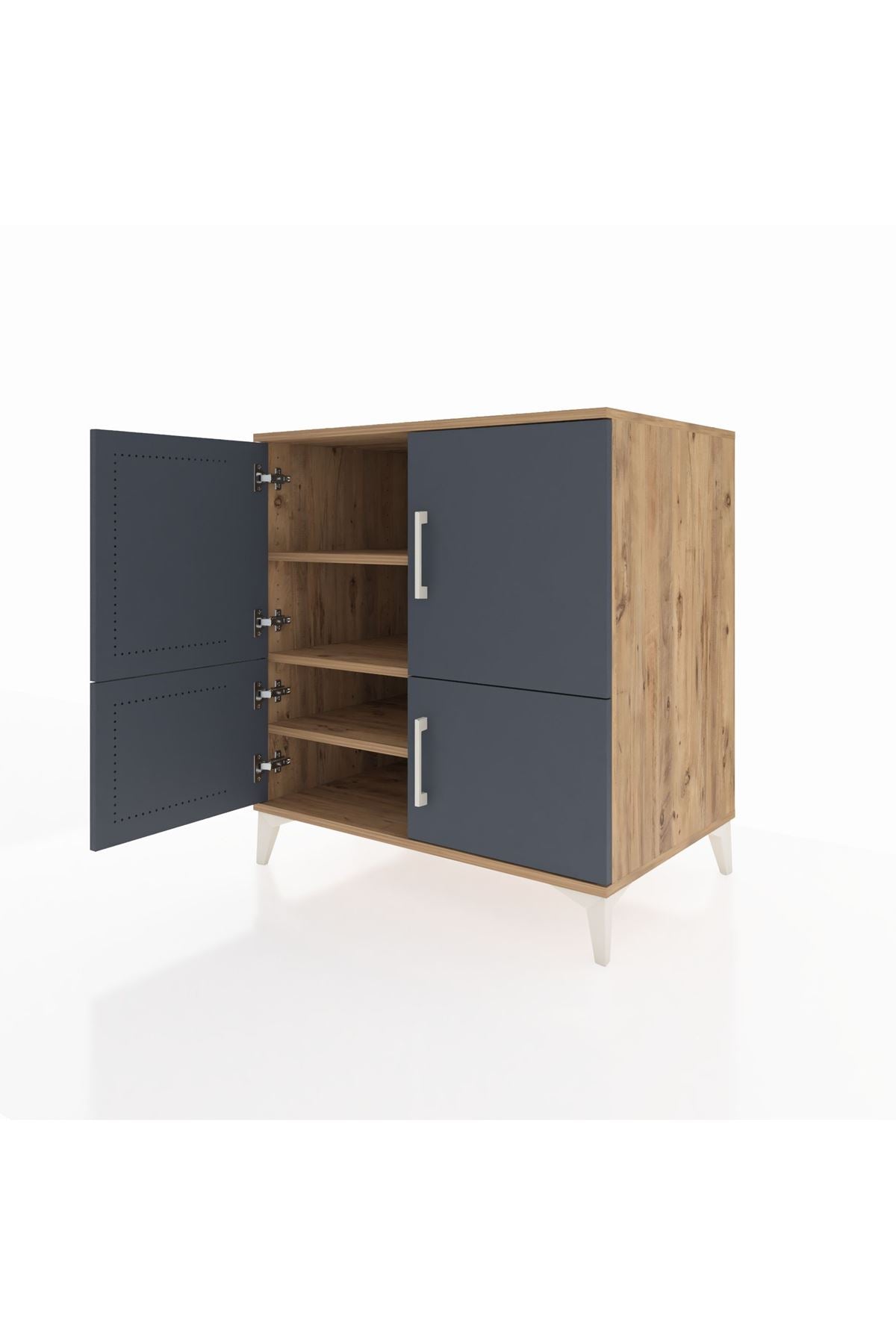 Kronos Şifonyer 3 Raflı 4 Kapaklı 88x59x96 - S70M064V8C
