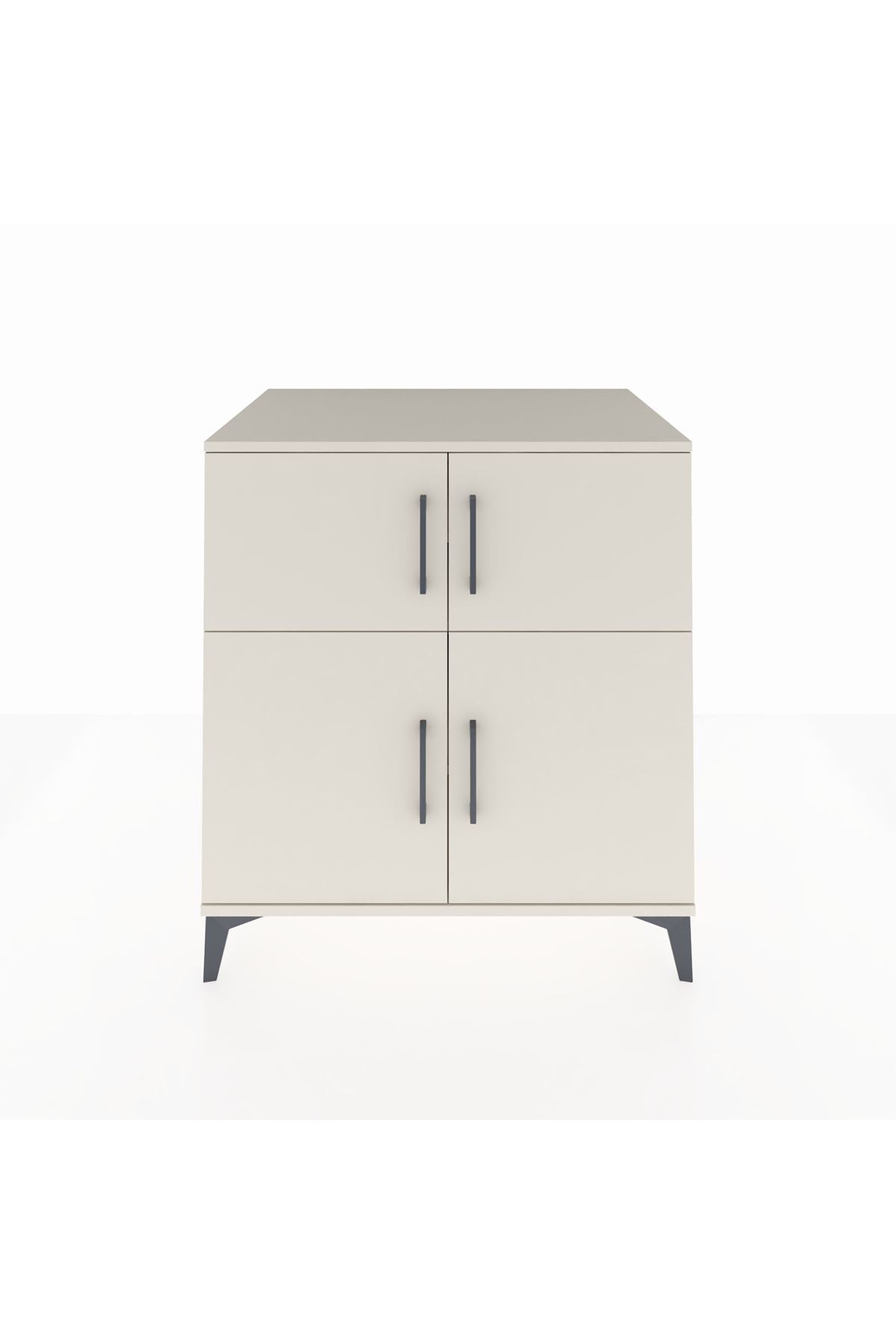 Kronos Şifonyer 3 Raflı 4 Kapaklı 88x59x96 - S70M065V1C