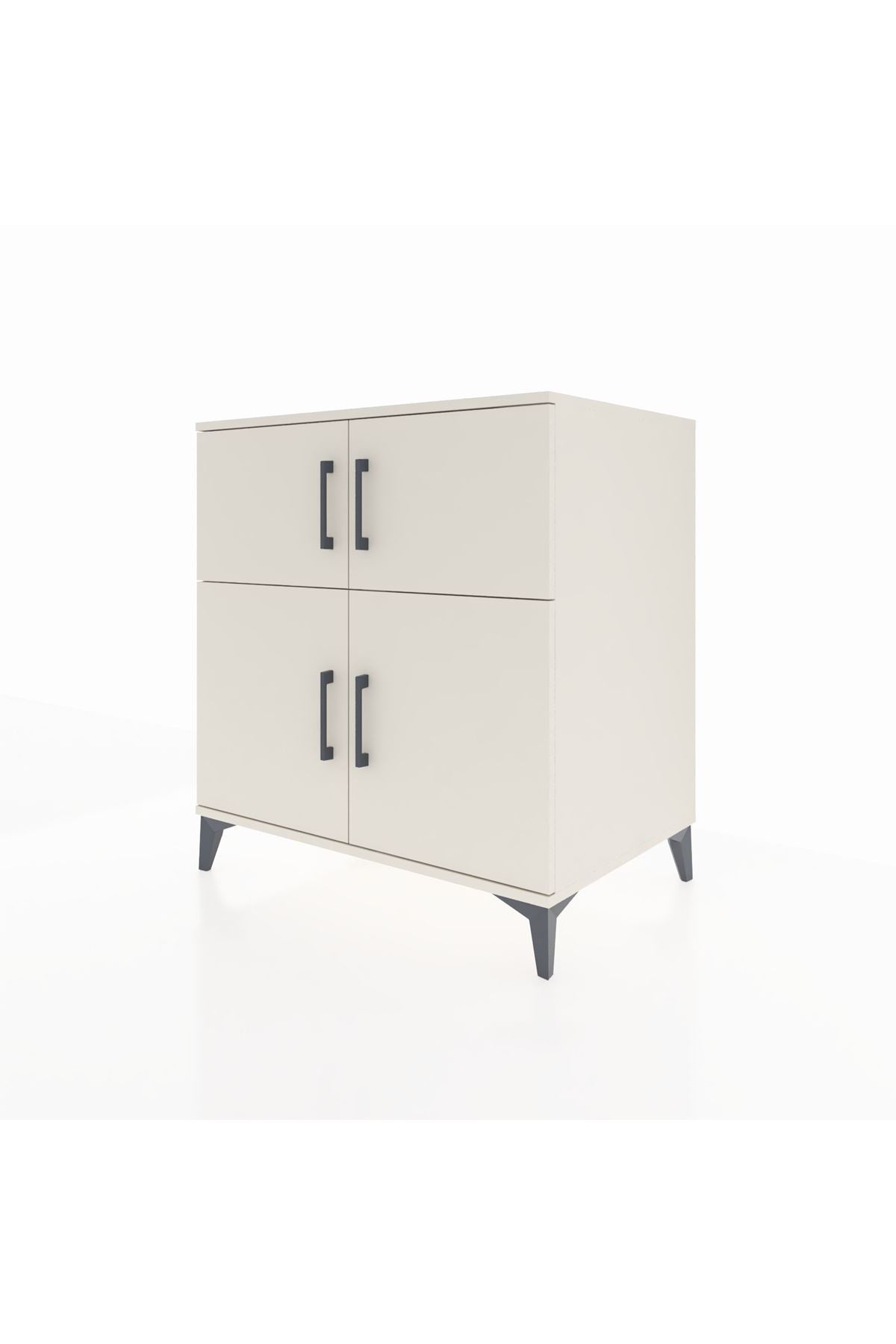 Kronos Şifonyer 3 Raflı 4 Kapaklı 88x59x96 - S70M065V1C