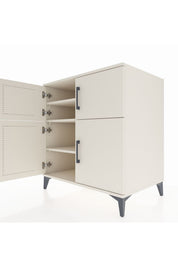 Kronos Şifonyer 3 Raflı 4 Kapaklı 88x59x96 - S70M065V1C