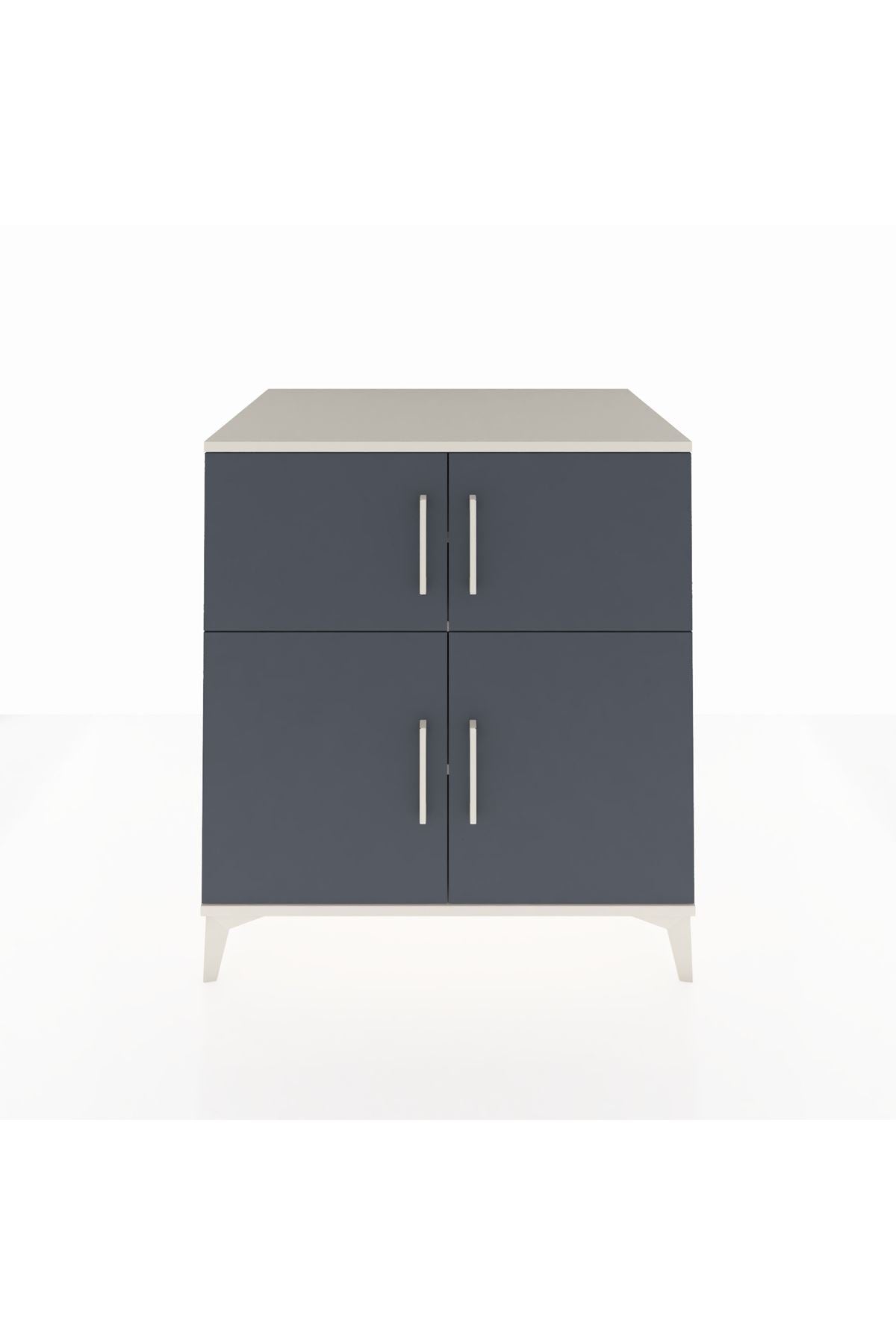 Kronos Şifonyer 3 Raflı 4 Kapaklı 88x59x96 - S70M065V2C