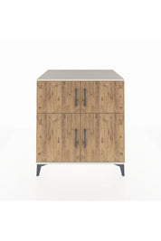 Kronos Şifonyer 3 Raflı 4 Kapaklı 88x59x96 - S70M065V3C