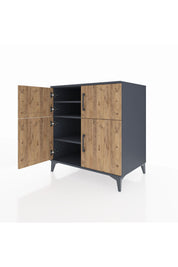 Kronos Şifonyer 3 Raflı 4 Kapaklı 88x59x96 - S70M065V6C