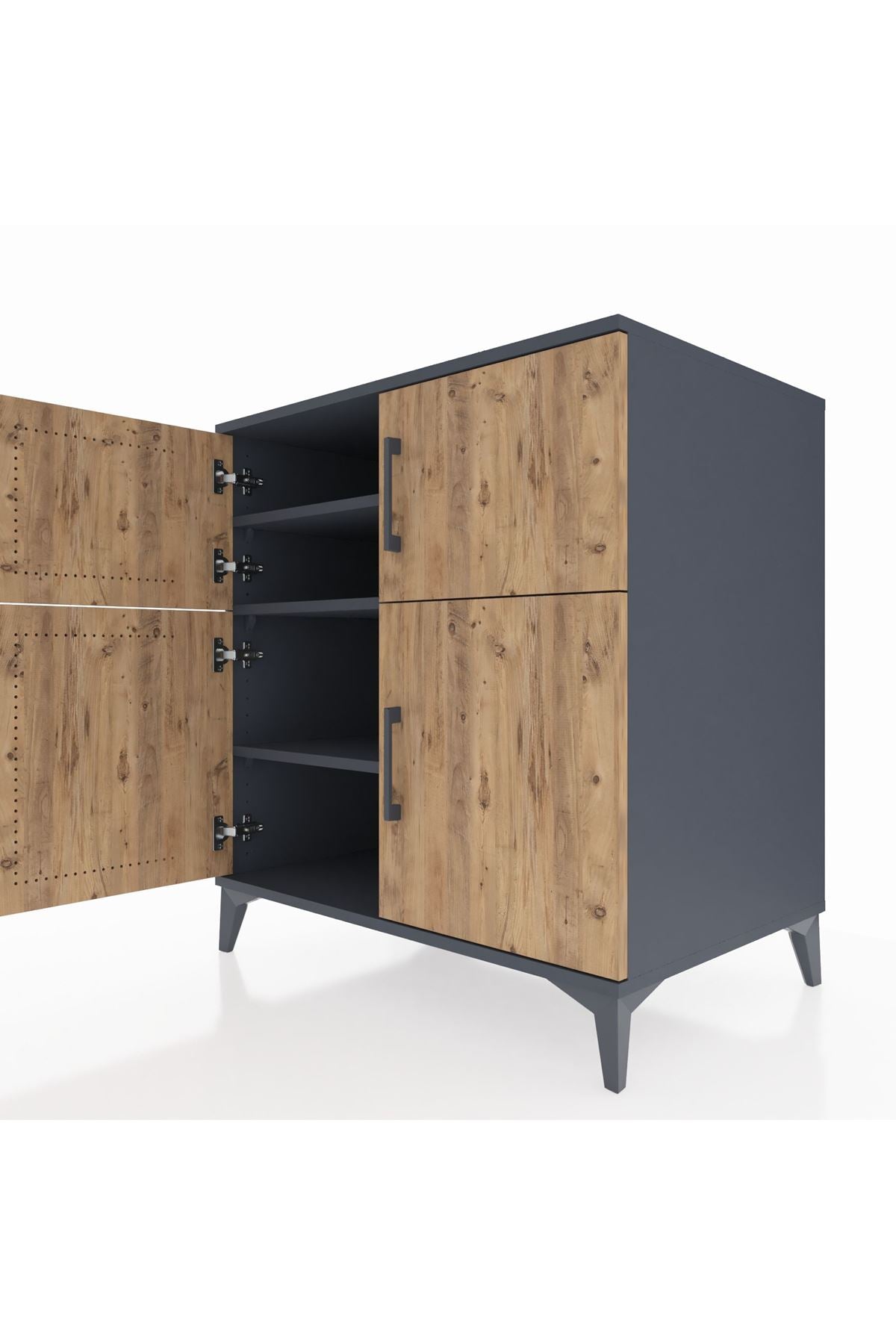 Kronos Şifonyer 3 Raflı 4 Kapaklı 88x59x96 - S70M065V6C