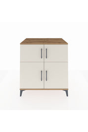 Kronos Şifonyer 3 Raflı 4 Kapaklı 88x59x96 - S70M065V7C