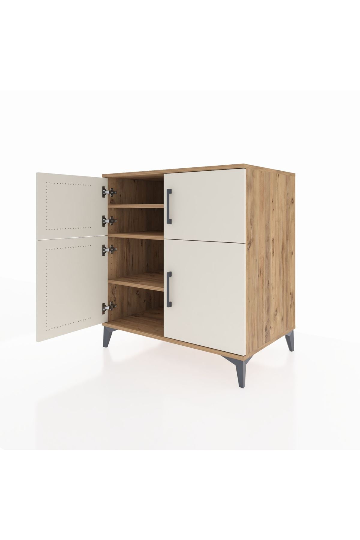 Kronos Şifonyer 3 Raflı 4 Kapaklı 88x59x96 - S70M065V7C