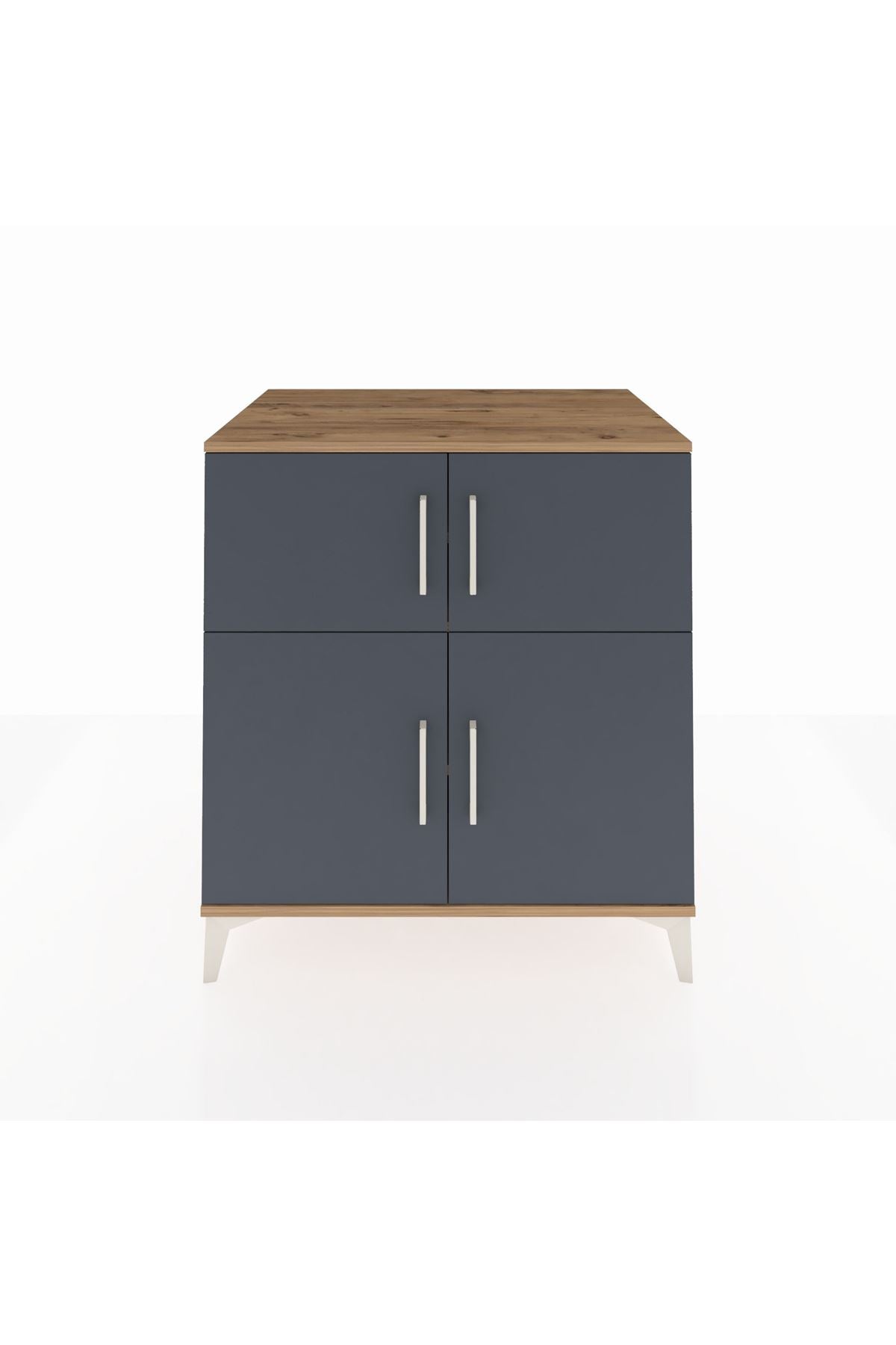 Kronos Şifonyer 3 Raflı 4 Kapaklı 88x59x96 - S70M065V8C