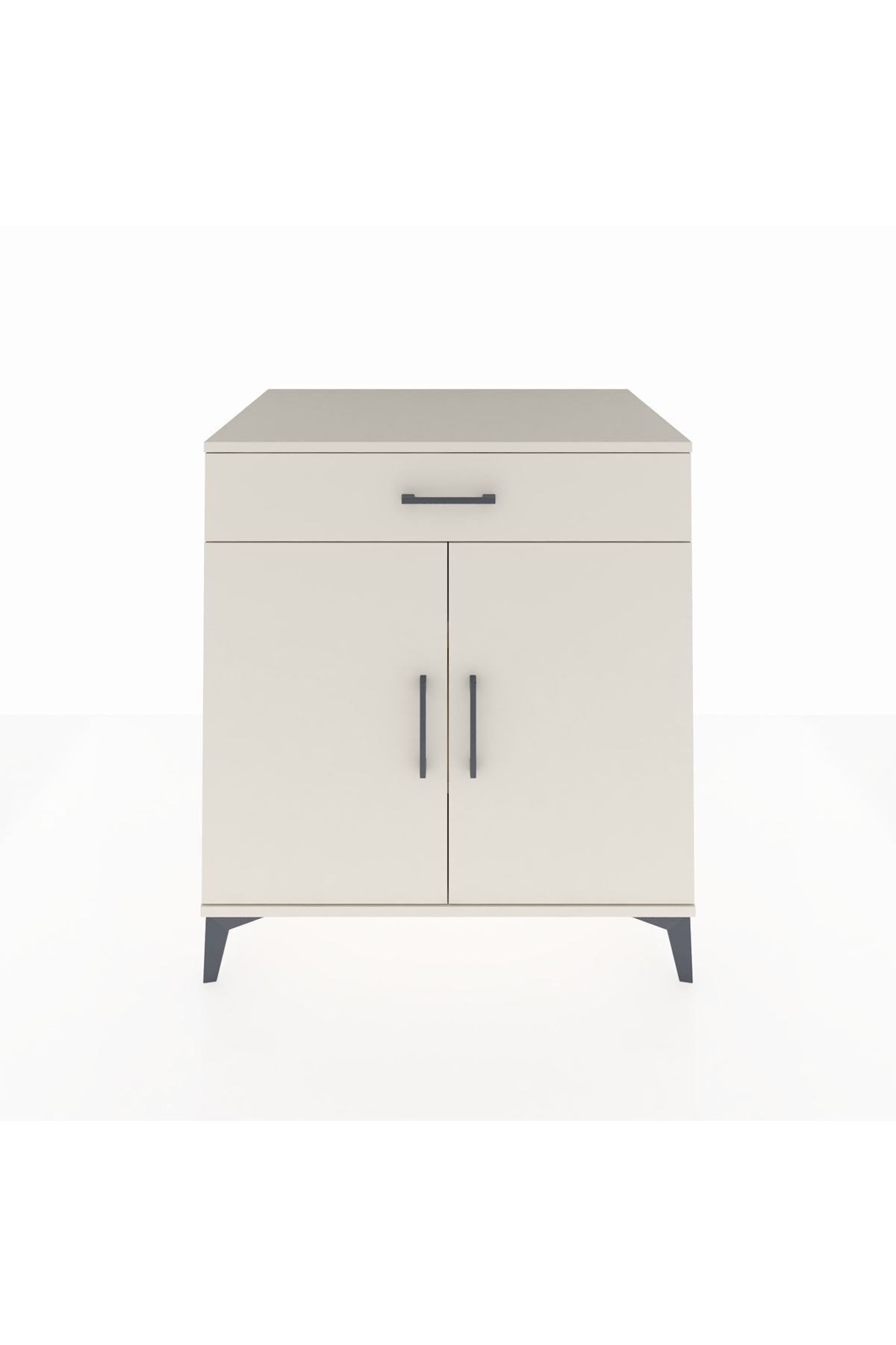 Kronos Şifonyer 2 Raflı Tek Çekmeceli 2 Kapaklı 88x59x96 - S70M066V1C