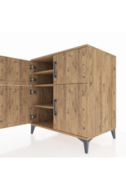 Kronos Şifonyer 3 Raflı 4 Kapaklı 88x59x96 - S70M065V9C