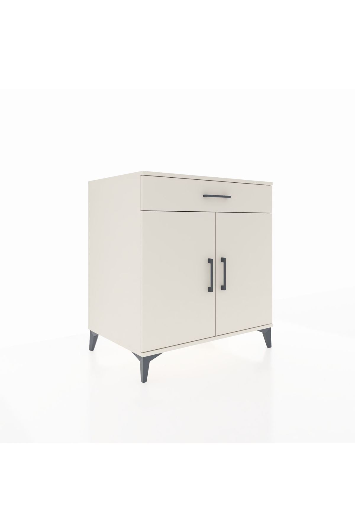 Kronos Şifonyer 2 Raflı Tek Çekmeceli 2 Kapaklı 88x59x96 - S70M066V1C
