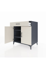 Kronos Şifonyer 2 Raflı Tek Çekmeceli 2 Kapaklı 88x59x96 - S70M066V4C